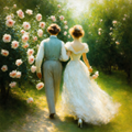 Strolling Through the Rose Garden thumbnail 2