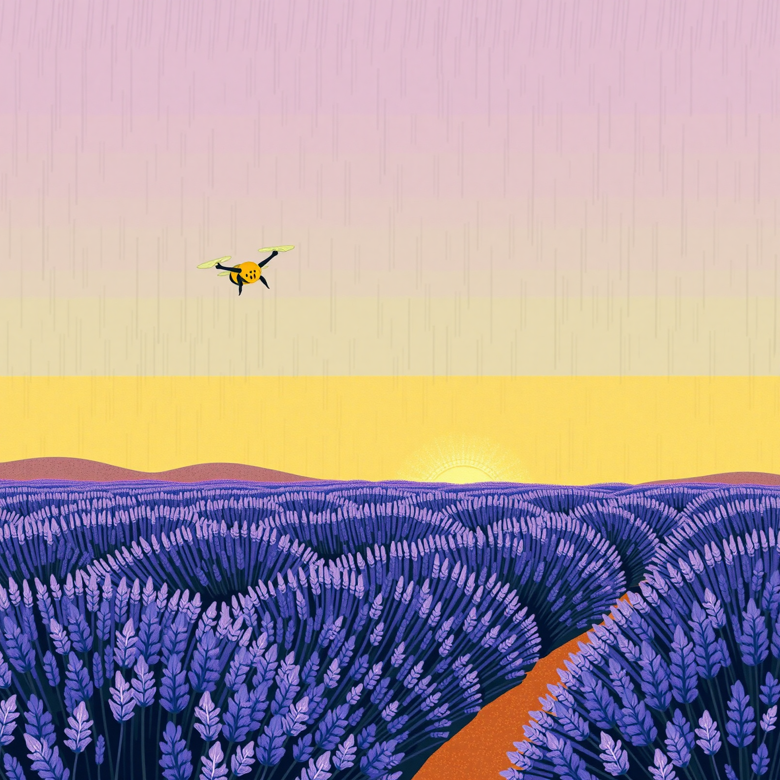 Harmony in the Lavender Sky view 2