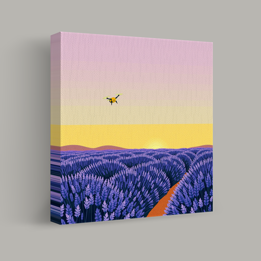 Harmony in the Lavender Sky view 1