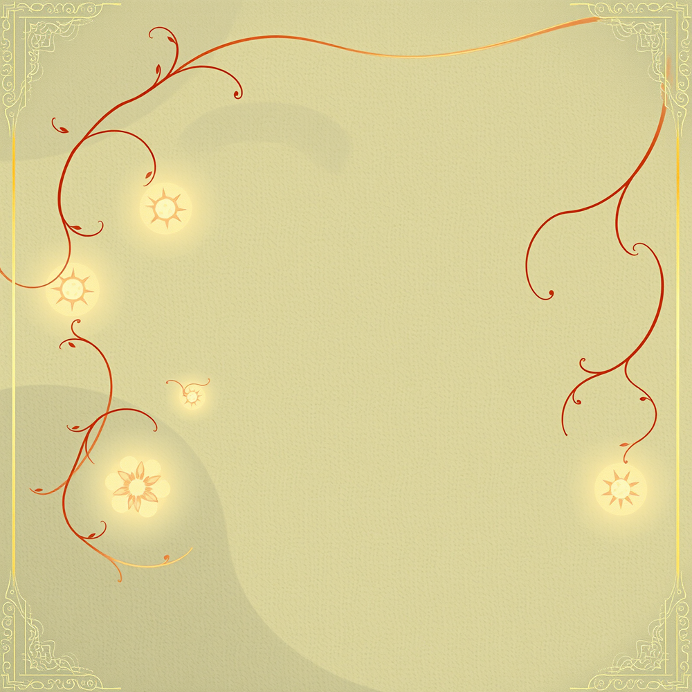 Whimsical Vines of Light view 2