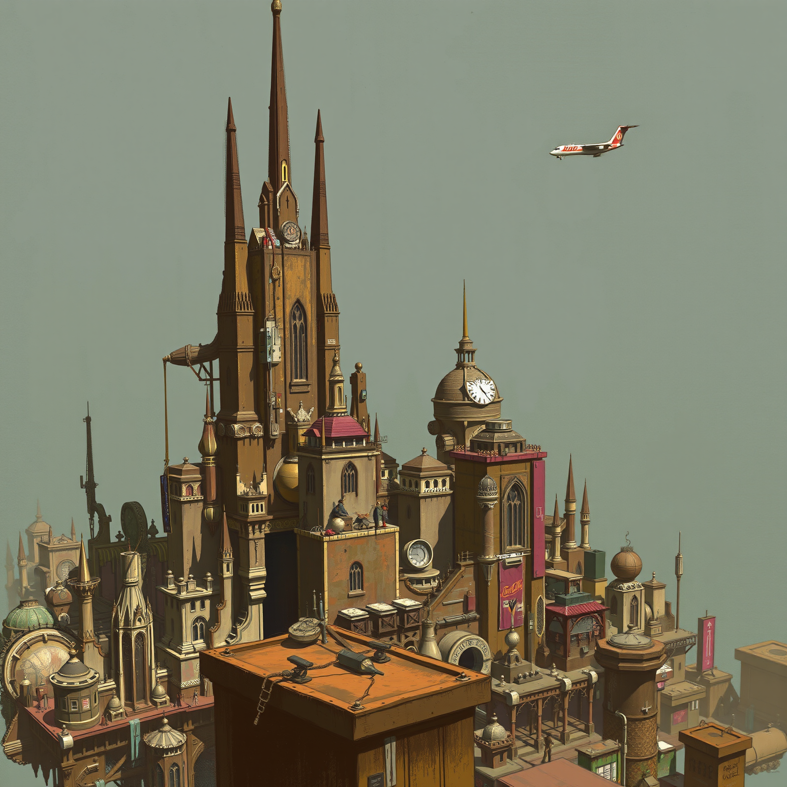 Towers of the Antiquarian City view 2