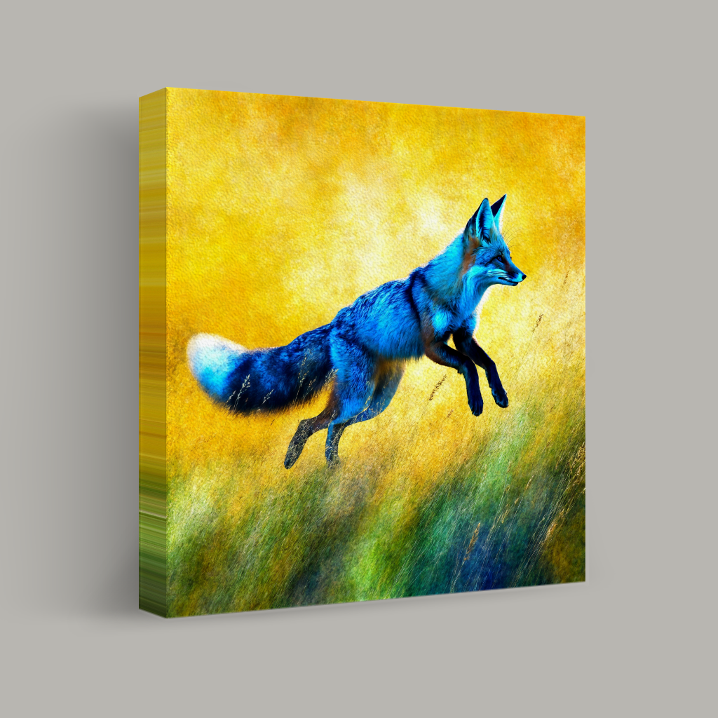 Leap Through the Golden Meadow view 1