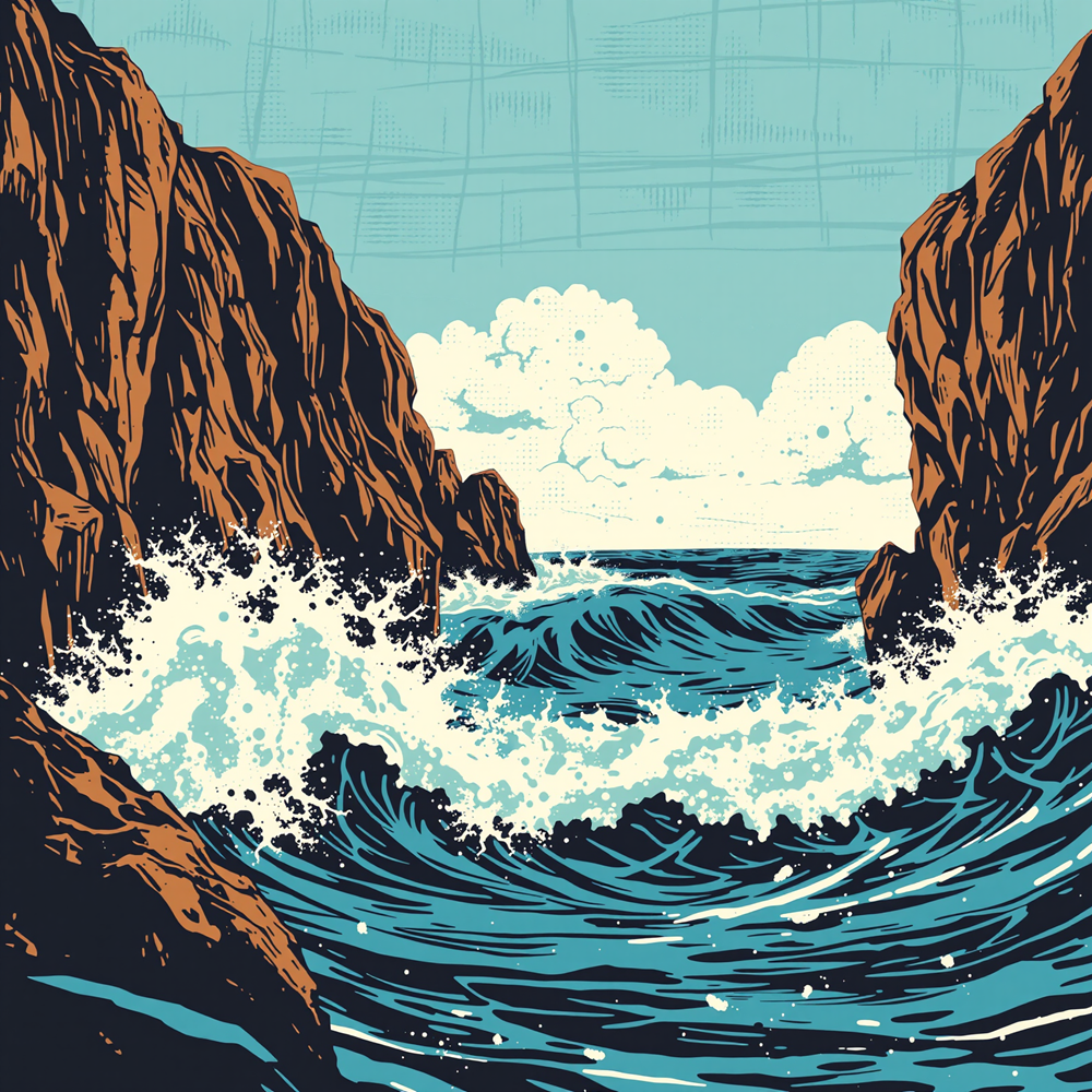 Roar of the Coastal Waves view 2