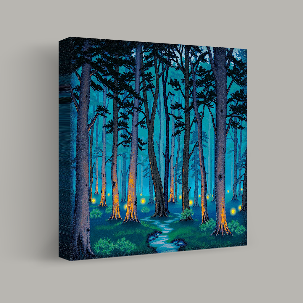 Enchanted Glade at Dusk view 1