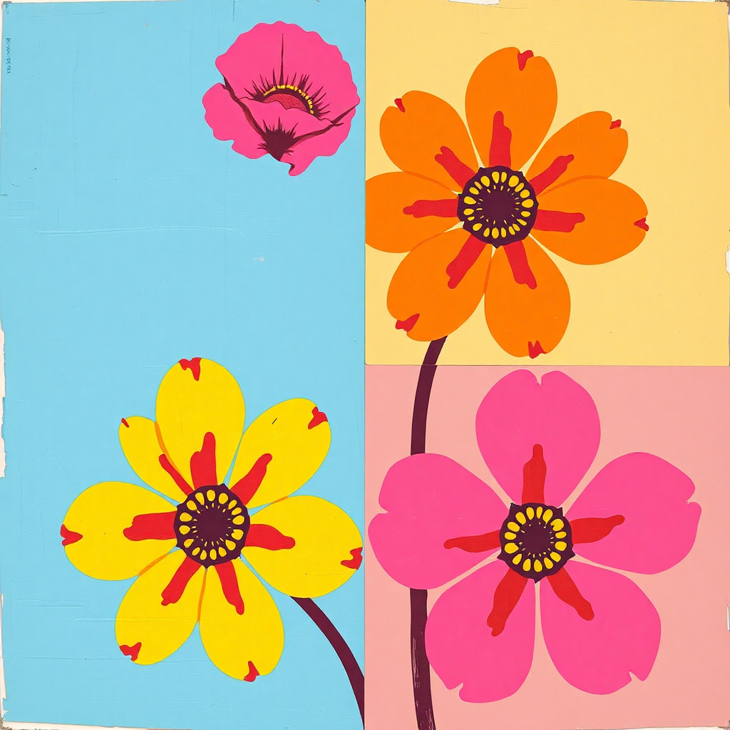 Vibrant Floral Patterns view 2