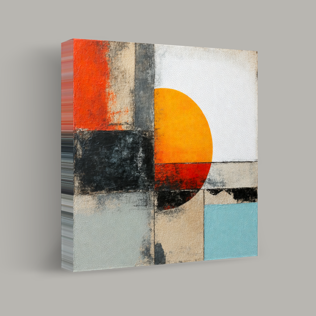 Sunrise in Abstract Geometry view 1