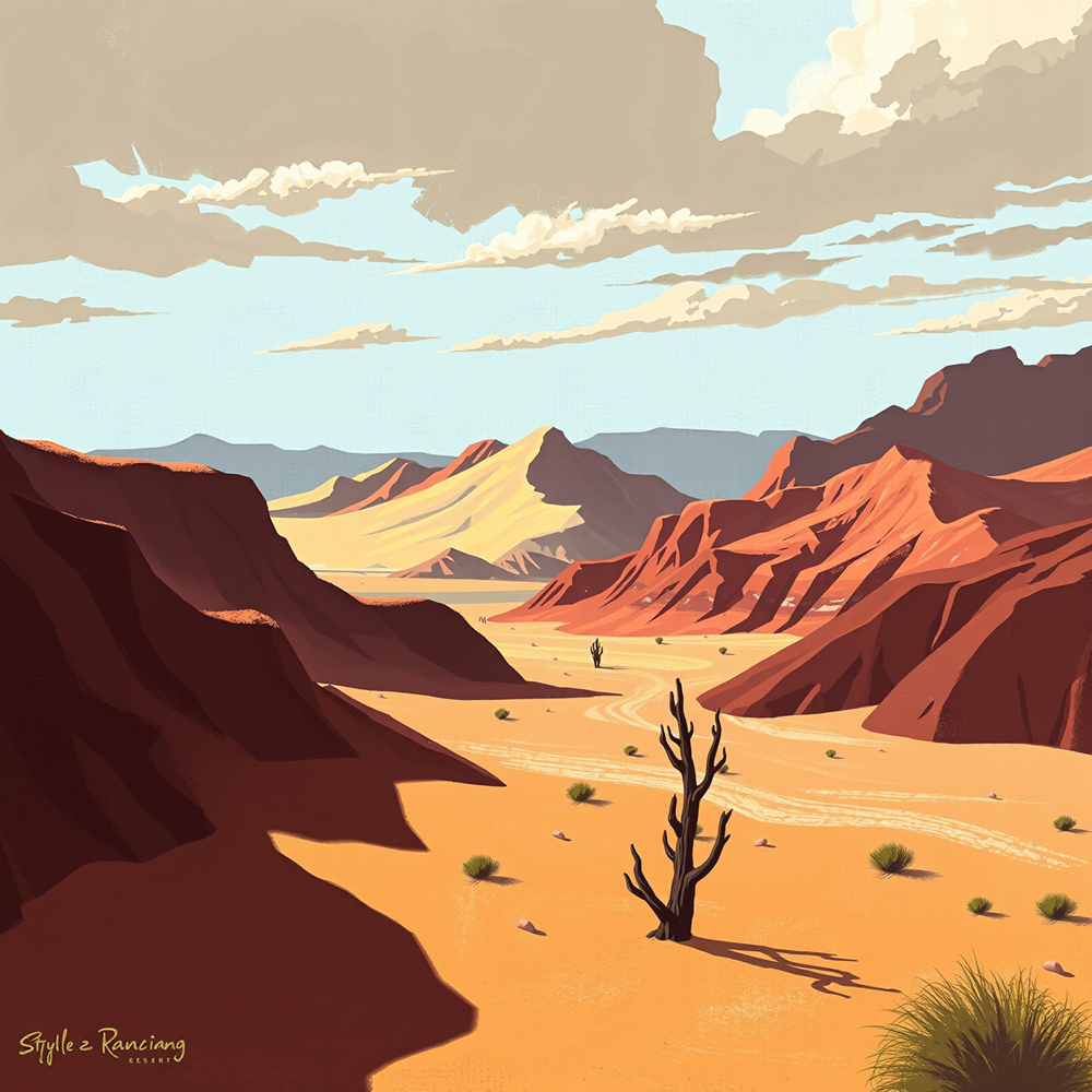 Shades of the Desert view 2