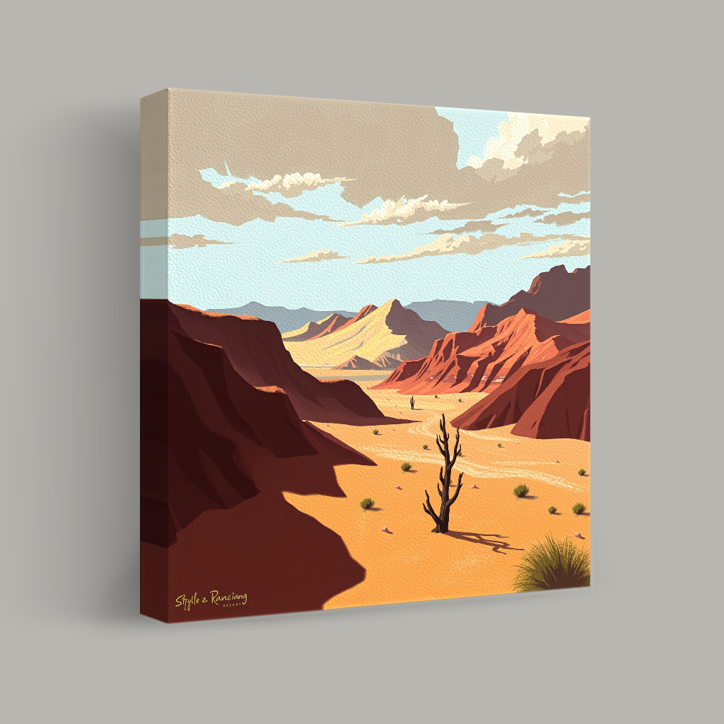 Shades of the Desert view 1