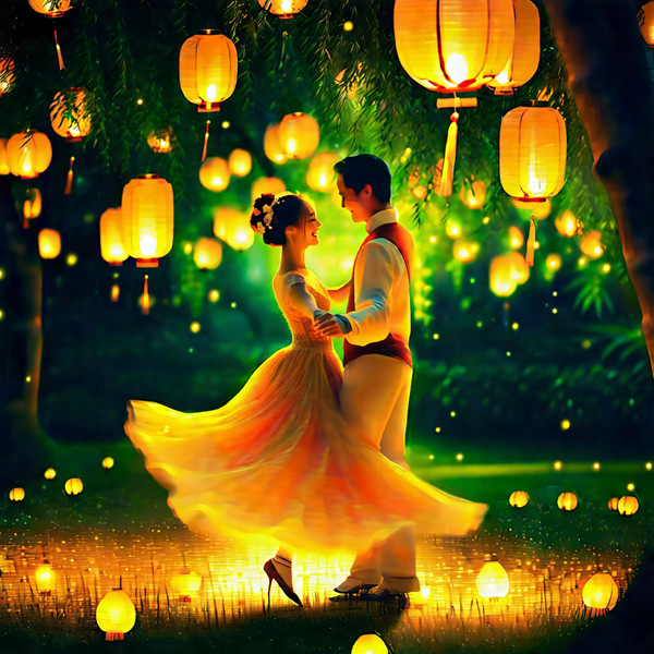 Dance Under Lantern Glow