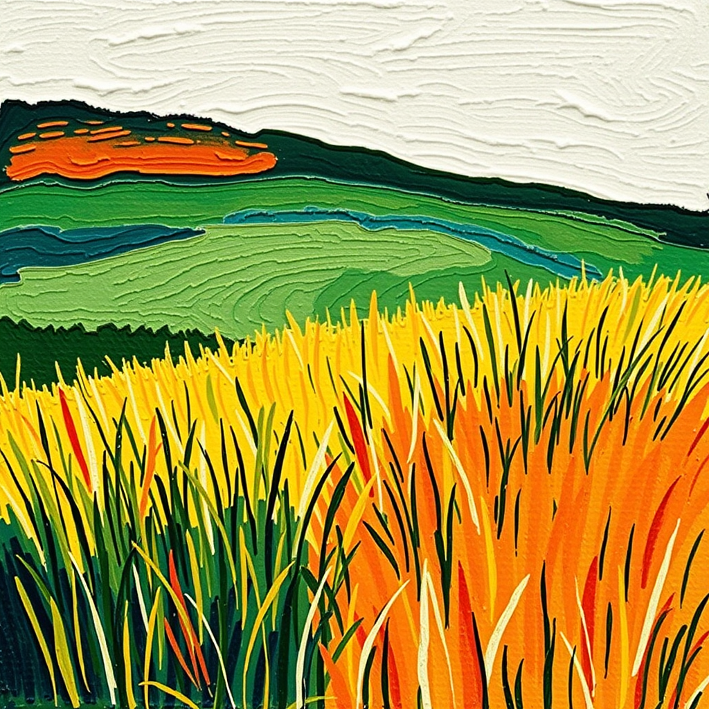 Fields of Colorful Whispers view 2