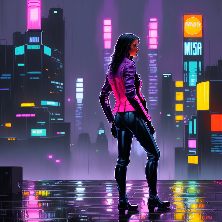 Neon Dreams of Tomorrow view 2