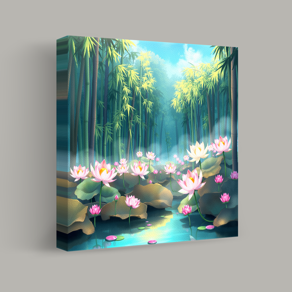 Serenity Amongst the Lotus view 1