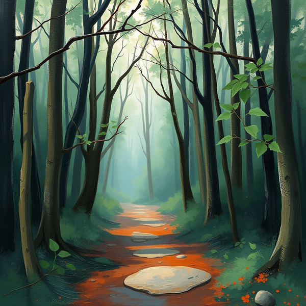 Whispering Shadows of the Forest