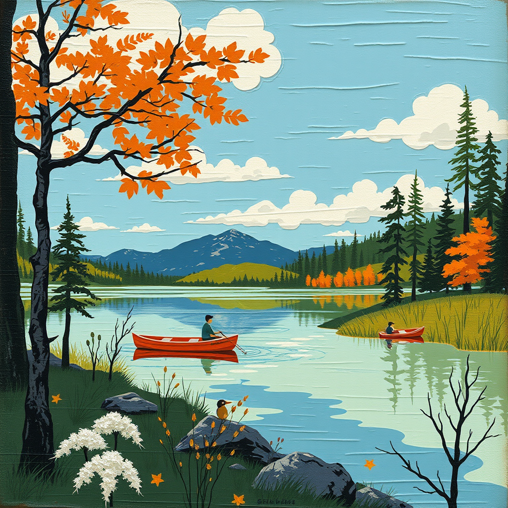 Autumn's Serene Embrace view 2