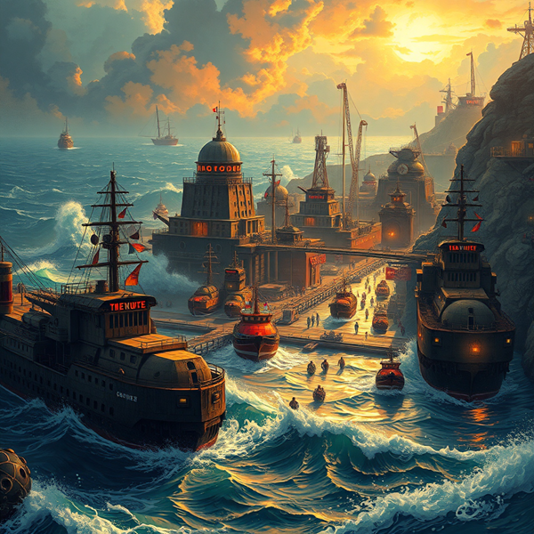 Harbor at Dawn's Break