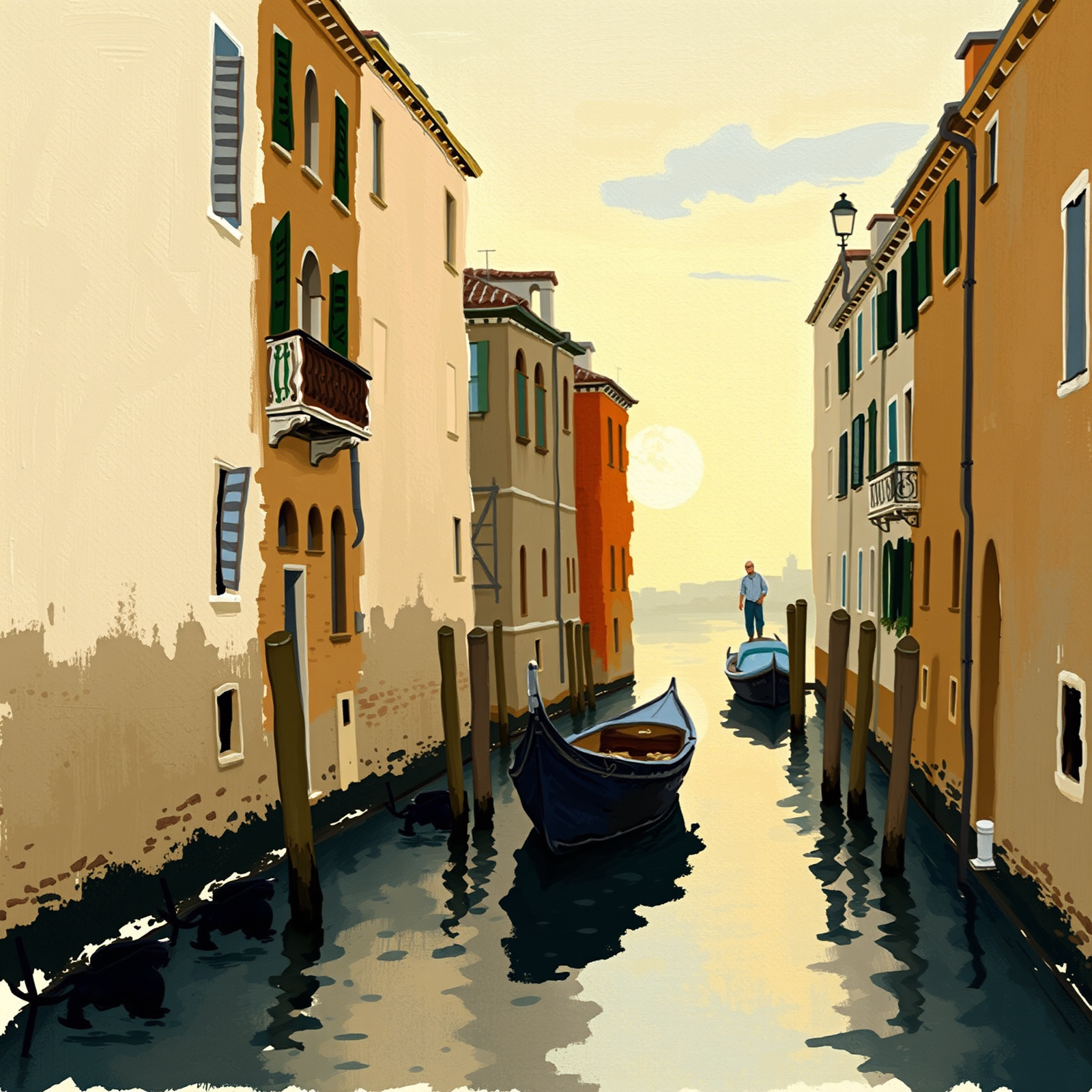 Sunlit Canals of Tranquility view 2