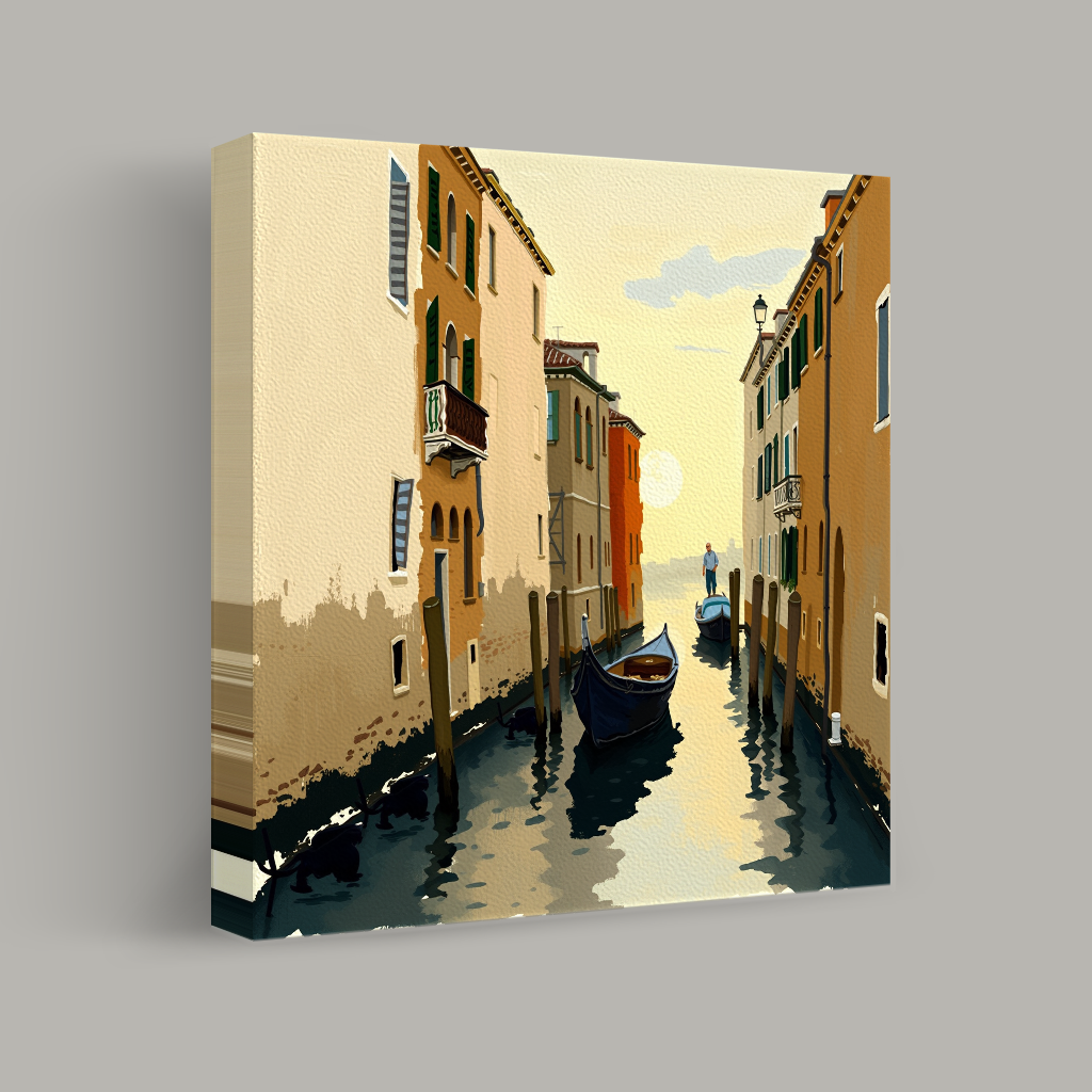 Sunlit Canals of Tranquility view 1