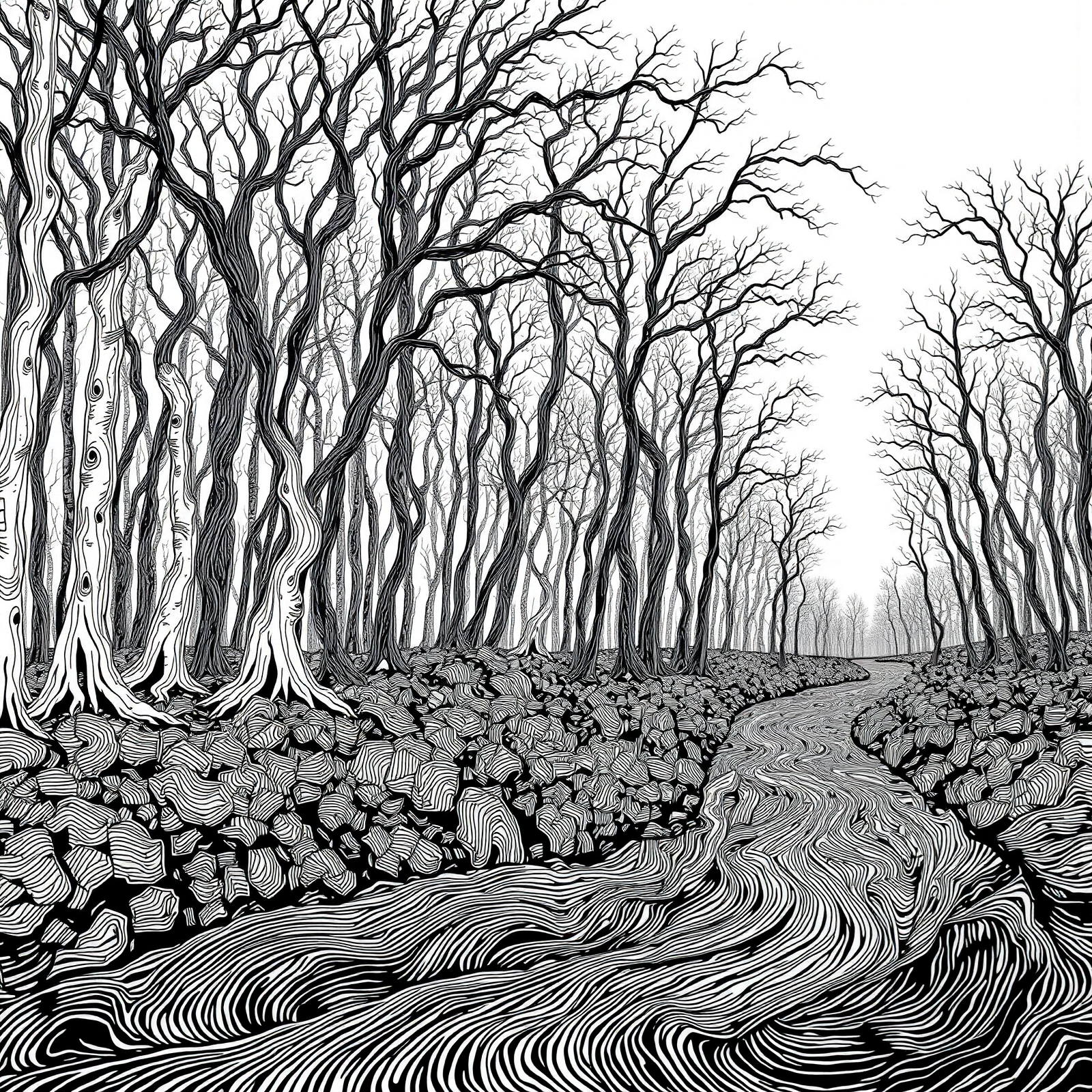 Entangled Pathways view 2