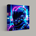 Neon Sentinel in the Cityscape thumbnail 1