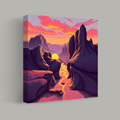 Sunset Over Alien Canyon thumbnail 1