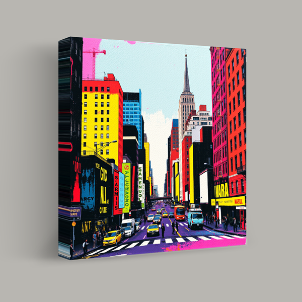 Urban Rhythms in Vivid Hues