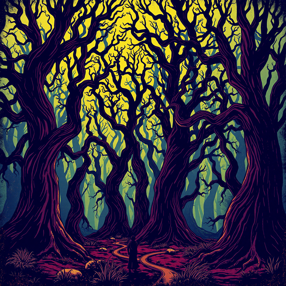 Enchanted Forest Pathway view 2