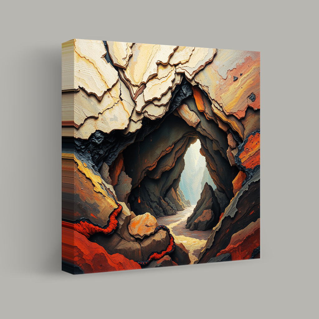 Die Passage jenseits des Steins Ansicht 1