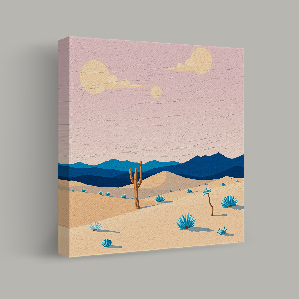 Desert Silence at Dusk view 1