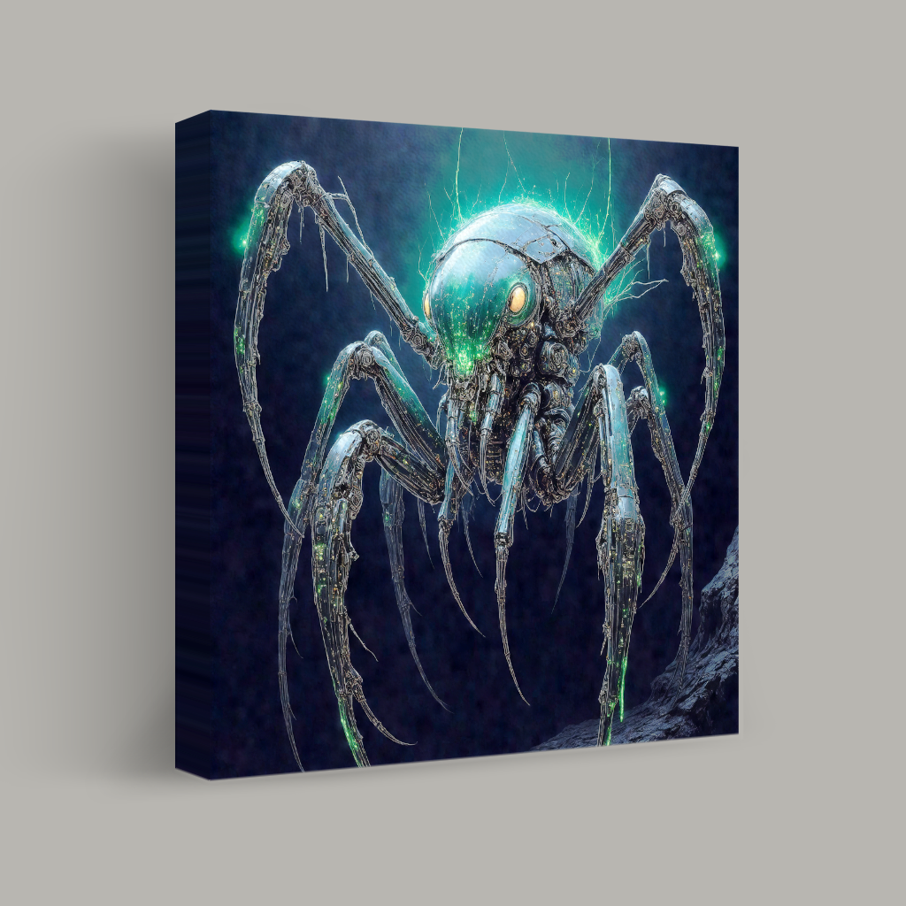 Mechanical Arachnid Awakens view 1