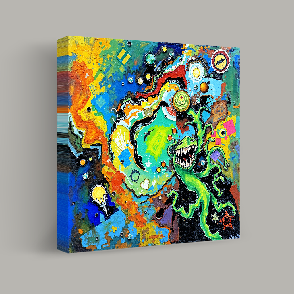 Chaos in Cosmic Colors view 1