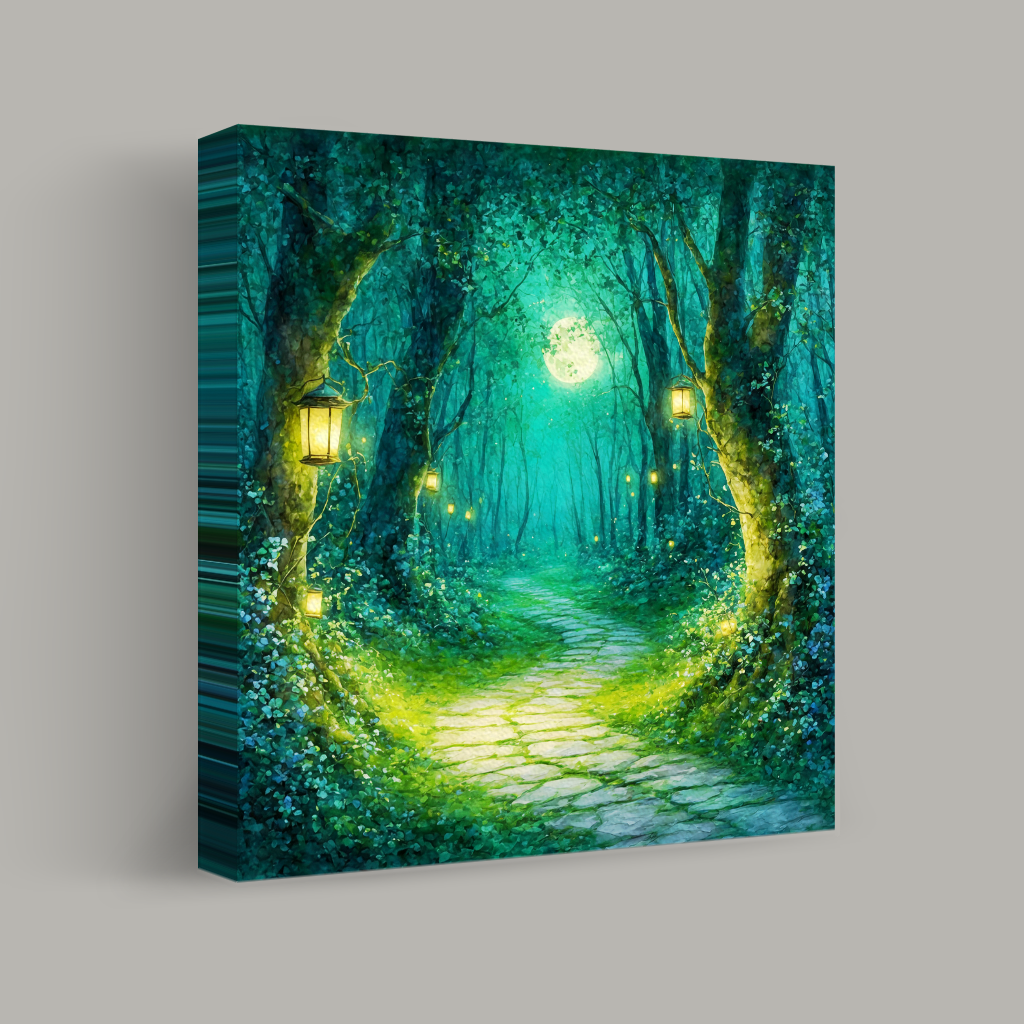Enchanted Forest Pathway view 1