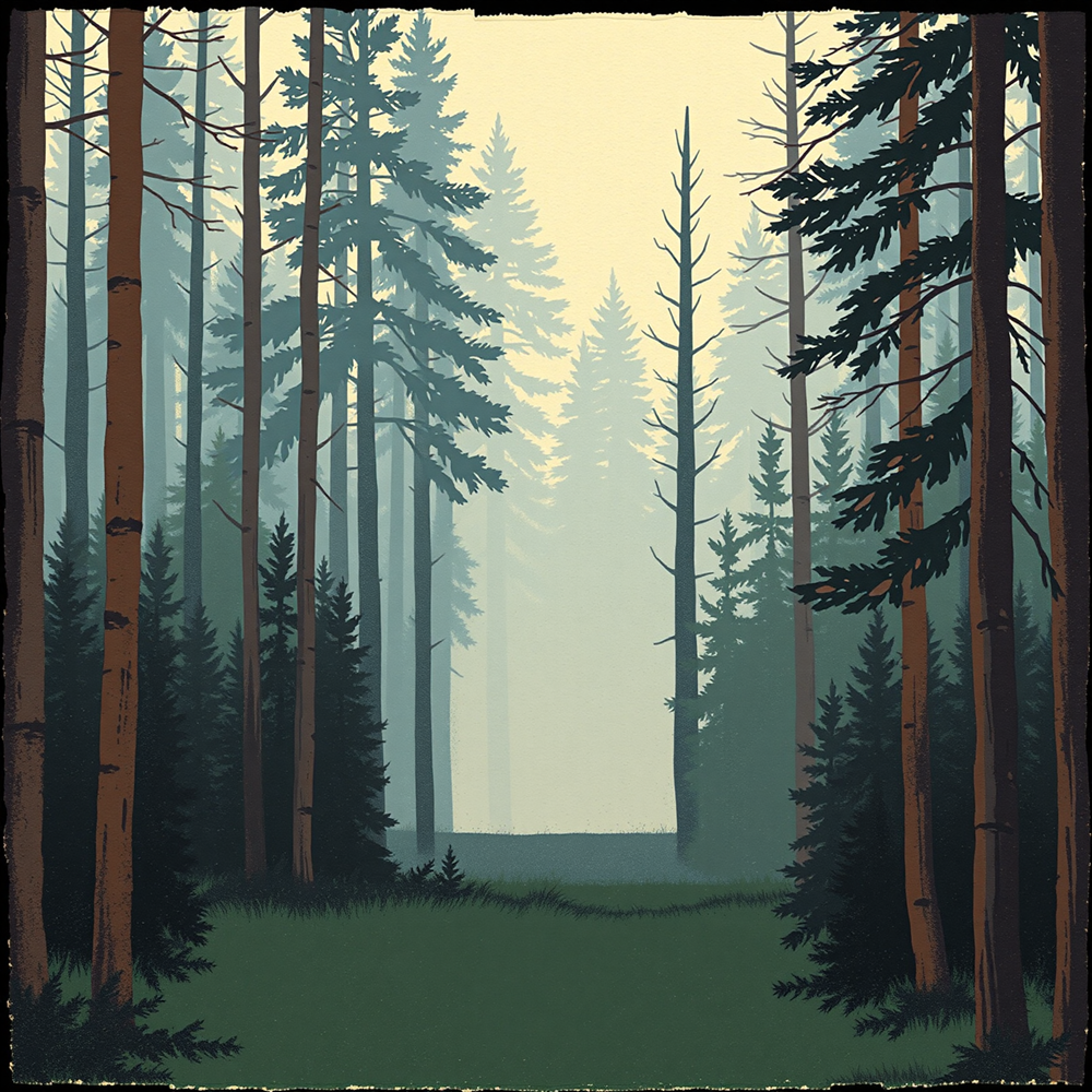 Whispering Pines at Dawn view 2