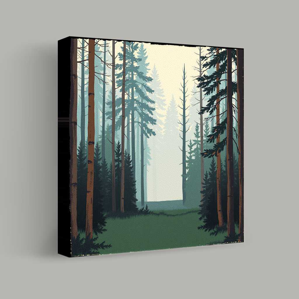 Whispering Pines at Dawn view 1