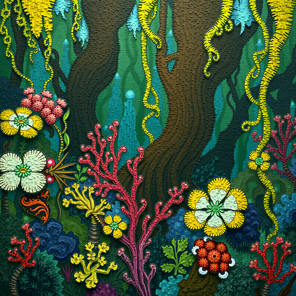 Enchanted Forest Tapestry