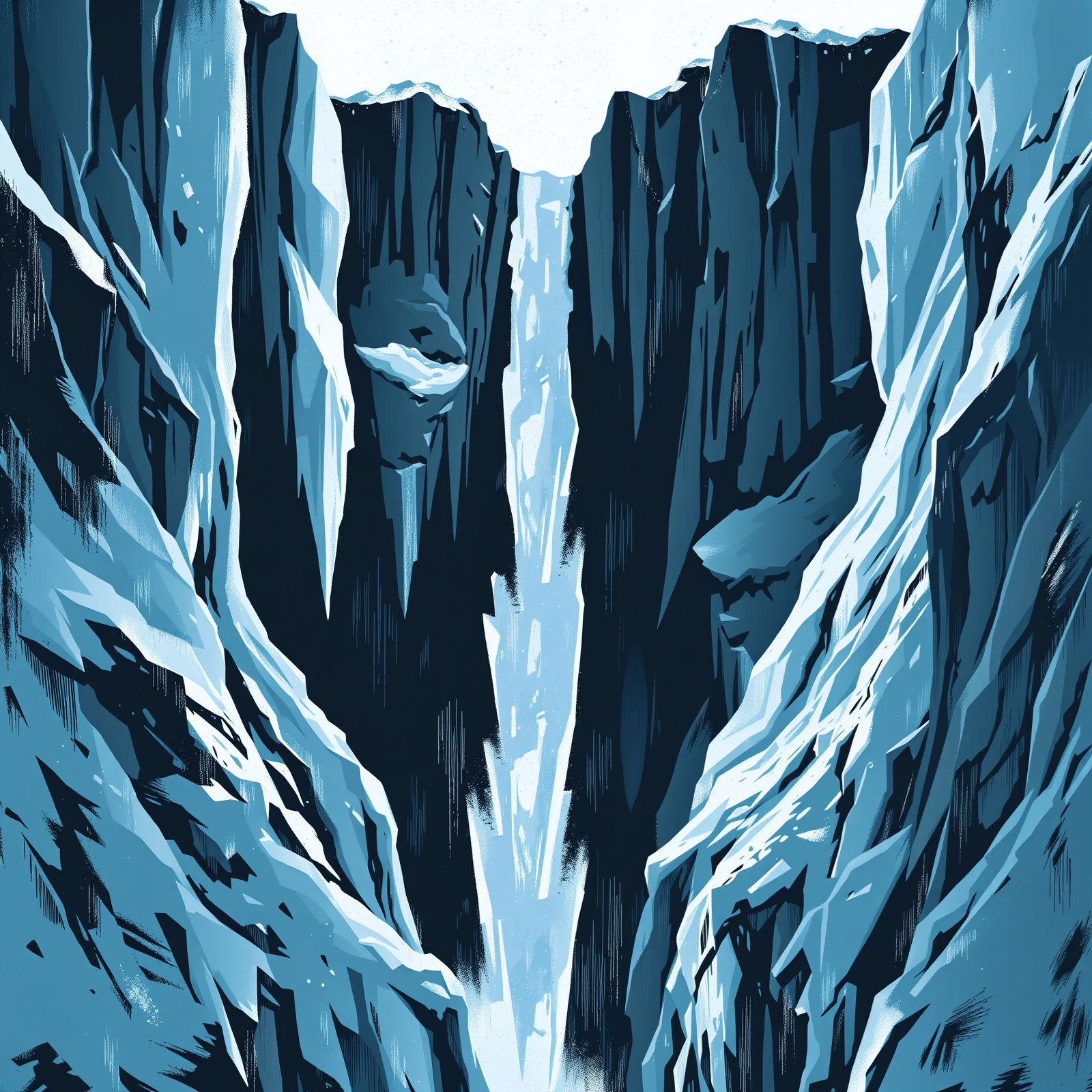 Frozen Falls of the Chasm view 2