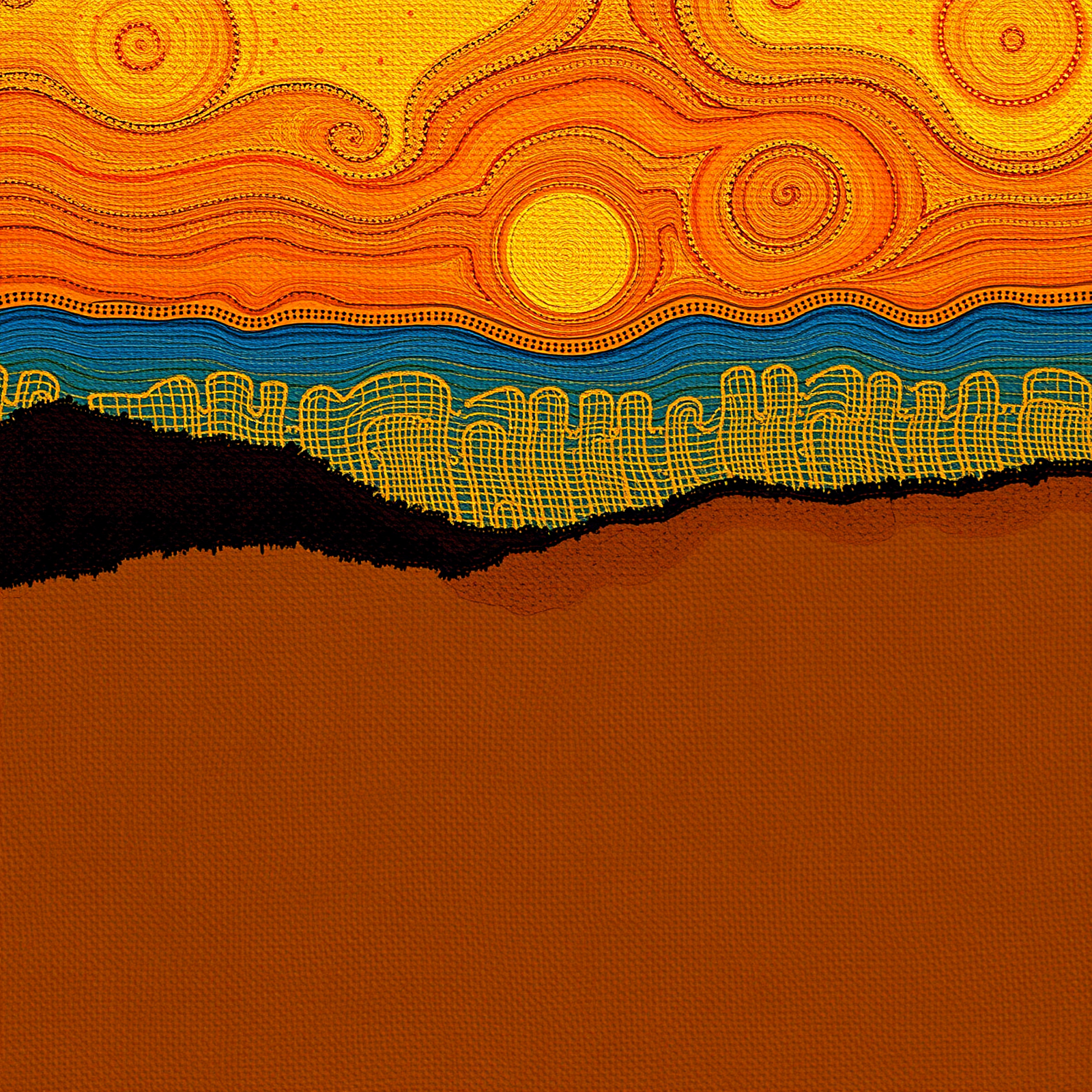 Swirls of a Distant Horizon view 2