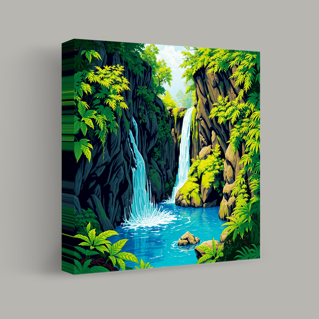 Cascade of Tranquility view 1