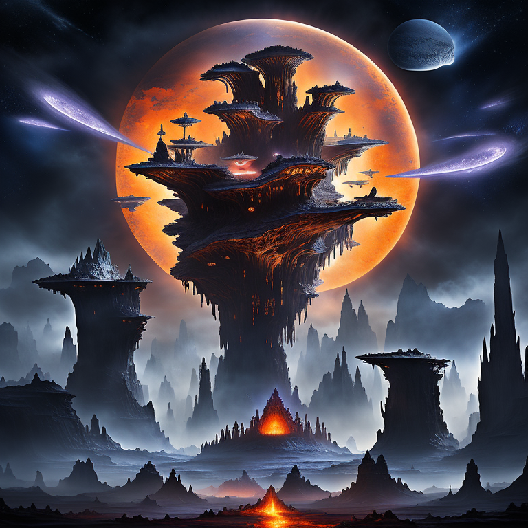 Celestial Towers of Elysium view 2