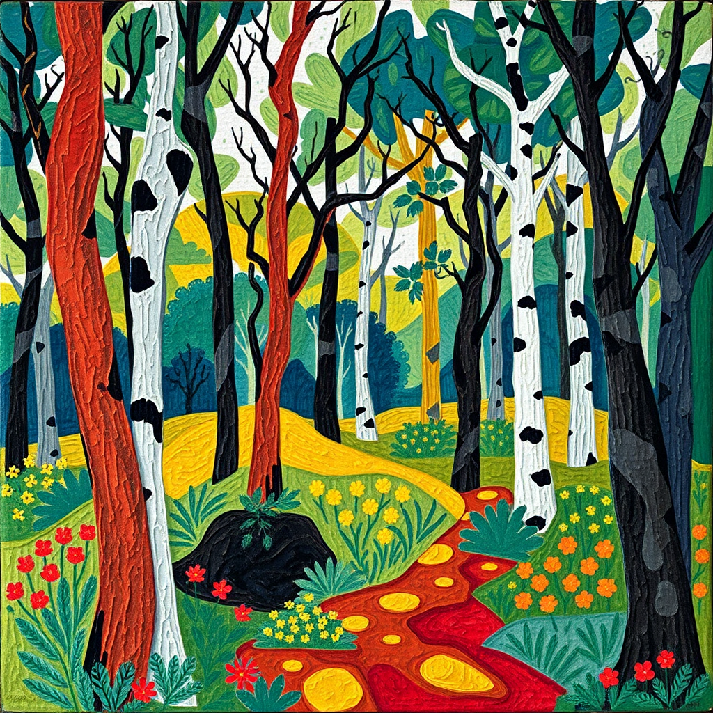 Pathway Through the Enchanted Grove view 2