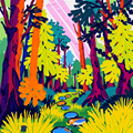 Journey Through the Neon Forest thumbnail 2