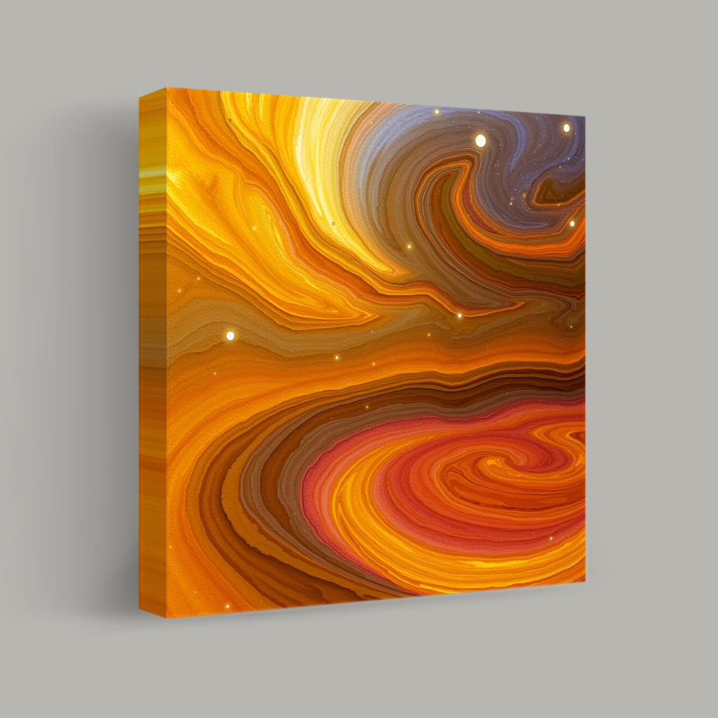 Swirls of Cosmic Fire view 1