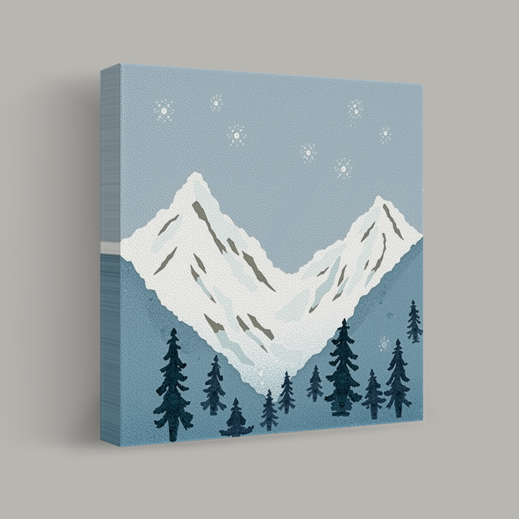 Whispering Peaks Under Starlit Skies view 1