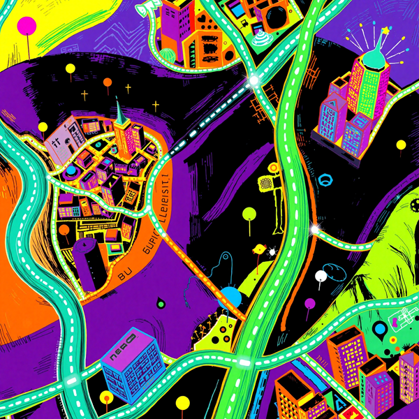 Neon Cartography