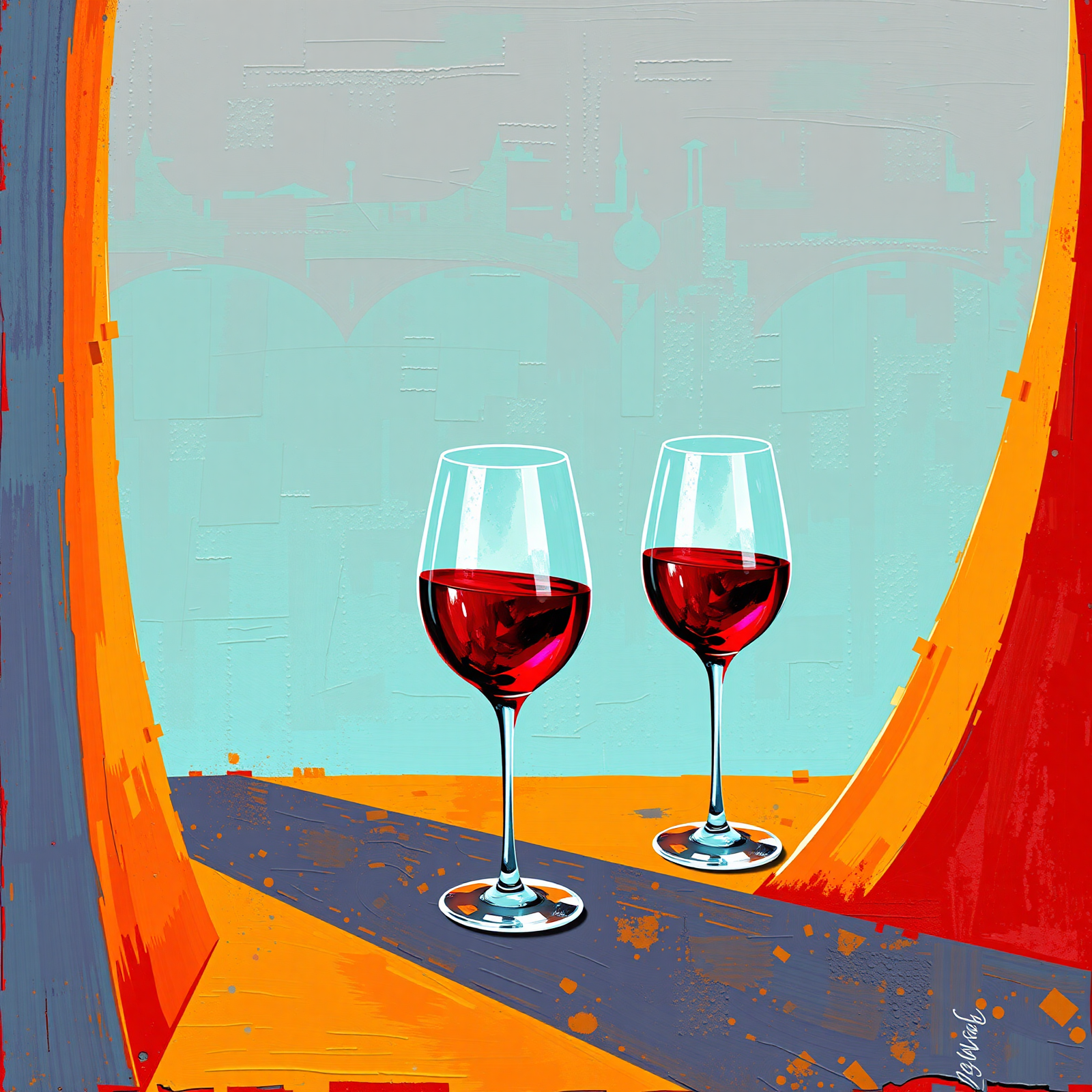 Savoring Sunset Colors view 2