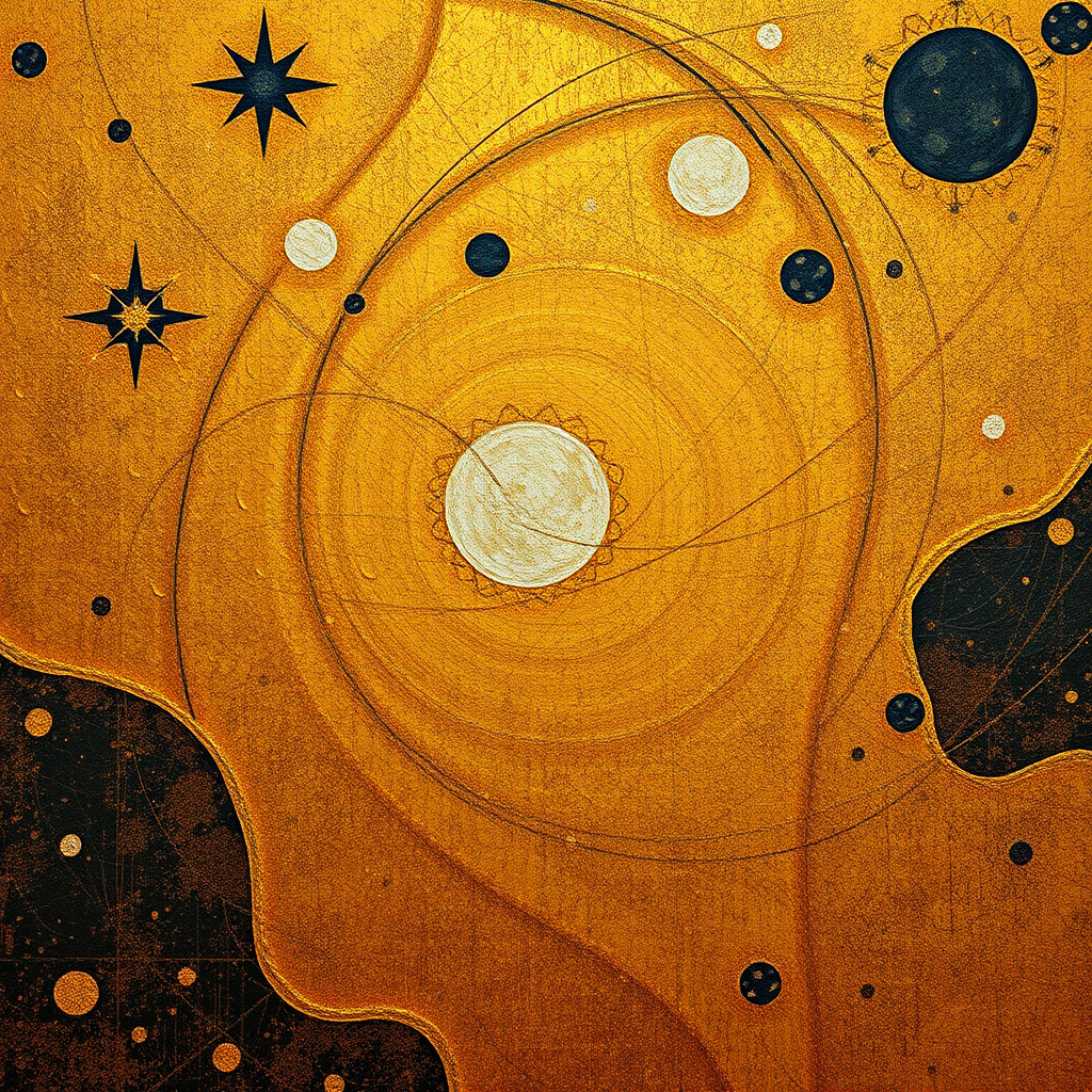 Celestial Dance of Orbits view 2