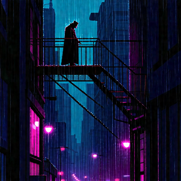 Shadow in the Neon Rain