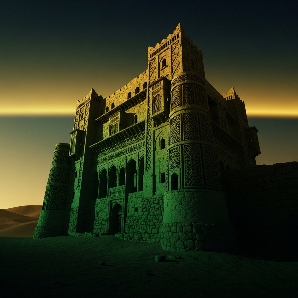 Echoes of the Sandstone Fortress view 2