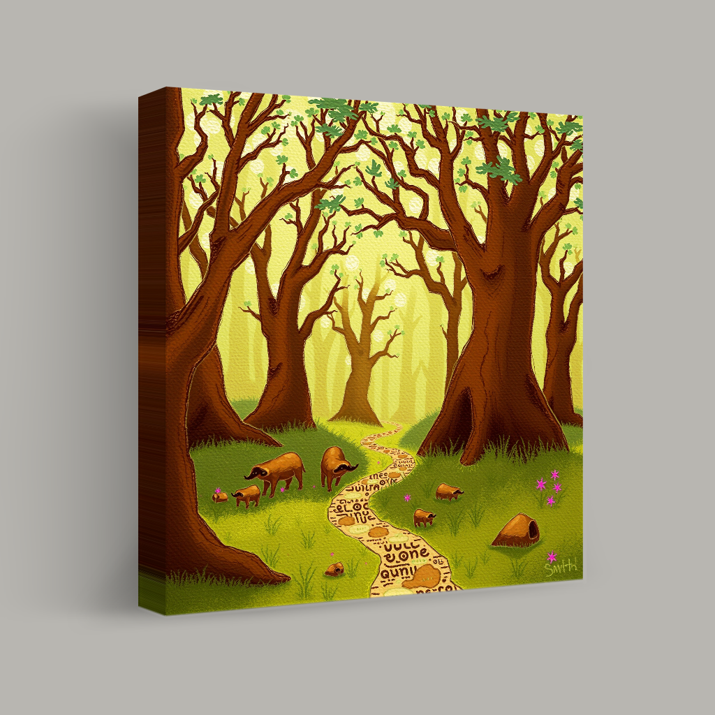 Enchanted Forest Pathway view 1