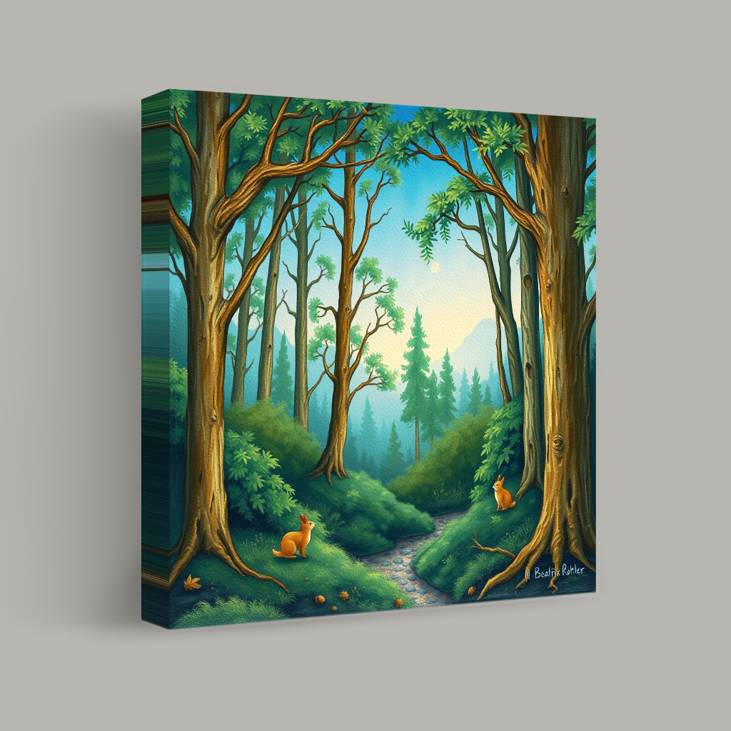 Enchanted Forest Dawn view 1