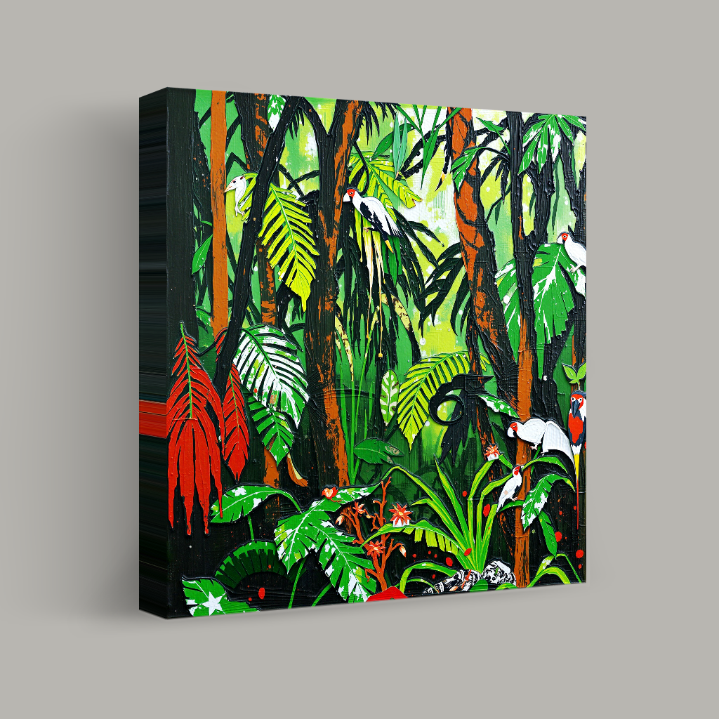 Hidden Aviary in Lush Wilderness view 1